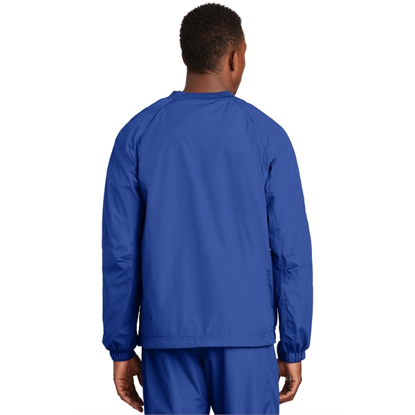 Sport-Tek V-Neck Raglan Wind Shirt. - Sport-Tek V-Neck Raglan Wind Shirt. - Image 4 of 17