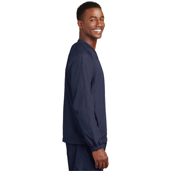 Sport-Tek V-Neck Raglan Wind Shirt. - Sport-Tek V-Neck Raglan Wind Shirt. - Image 8 of 17