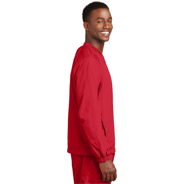 Sport-Tek V-Neck Raglan Wind Shirt. - Sport-Tek V-Neck Raglan Wind Shirt. - Image 11 of 17