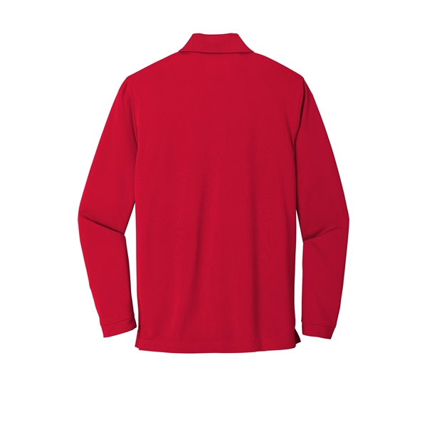 Port Authority Dry Zone UV Micro-Mesh Long Sleeve Polo - Port Authority Dry Zone UV Micro-Mesh Long Sleeve Polo - Image 15 of 49