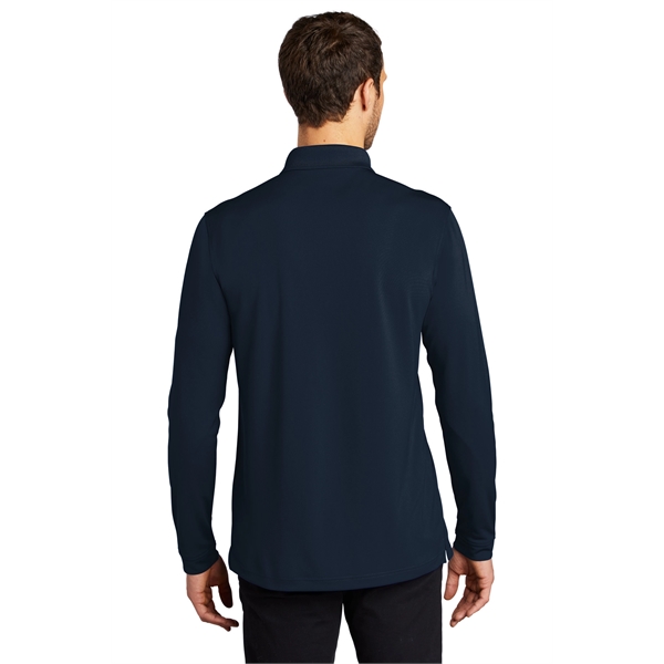 Port Authority Dry Zone UV Micro-Mesh Long Sleeve Polo - Port Authority Dry Zone UV Micro-Mesh Long Sleeve Polo - Image 44 of 49