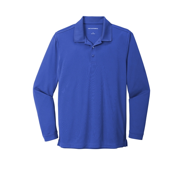 Port Authority Dry Zone UV Micro-Mesh Long Sleeve Polo - Port Authority Dry Zone UV Micro-Mesh Long Sleeve Polo - Image 23 of 49