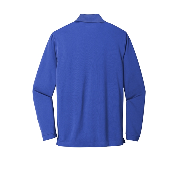 Port Authority Dry Zone UV Micro-Mesh Long Sleeve Polo - Port Authority Dry Zone UV Micro-Mesh Long Sleeve Polo - Image 24 of 49