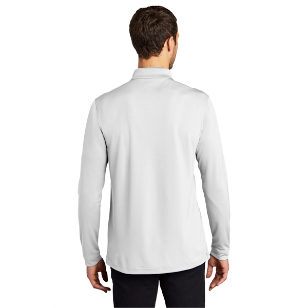 Port Authority Dry Zone UV Micro-Mesh Long Sleeve Polo - Port Authority Dry Zone UV Micro-Mesh Long Sleeve Polo - Image 48 of 49