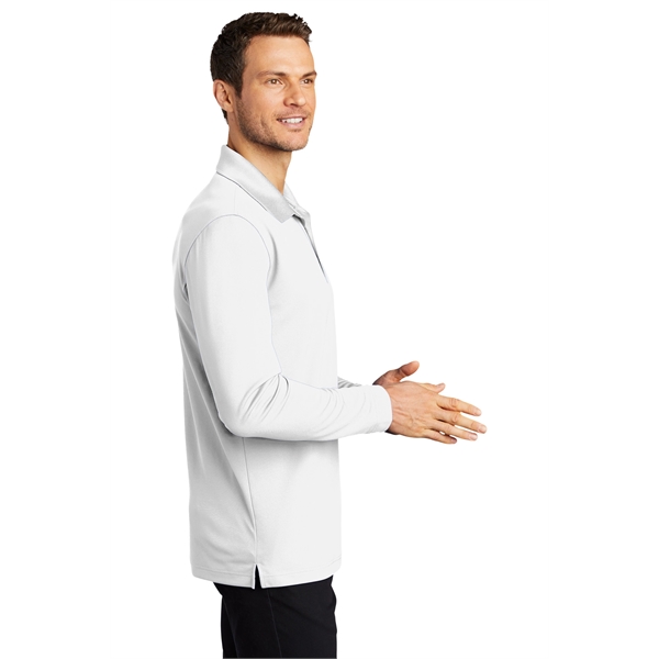 Port Authority Dry Zone UV Micro-Mesh Long Sleeve Polo - Port Authority Dry Zone UV Micro-Mesh Long Sleeve Polo - Image 49 of 49