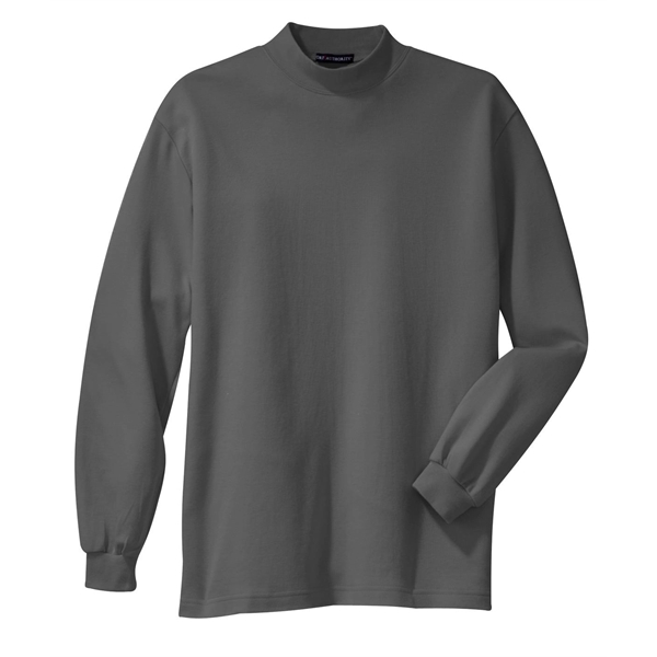 Port Authority Interlock Knit Mock Turtleneck. - Port Authority Interlock Knit Mock Turtleneck. - Image 9 of 19