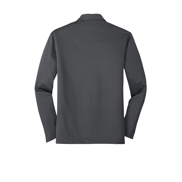 Port Authority Silk Touch Performance Long Sleeve Polo. - Port Authority Silk Touch Performance Long Sleeve Polo. - Image 20 of 40