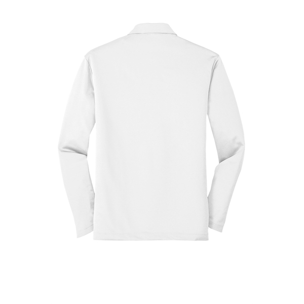 Port Authority Silk Touch Performance Long Sleeve Polo. - Port Authority Silk Touch Performance Long Sleeve Polo. - Image 27 of 40