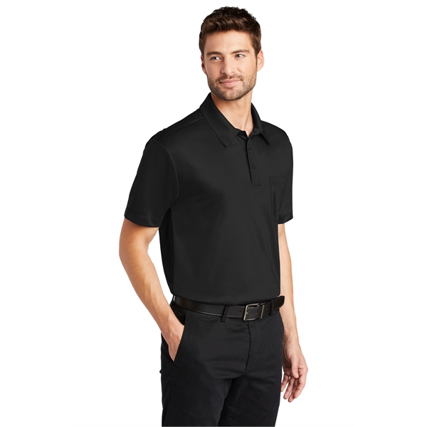 Port Authority Silk Touch Performance Pocket Polo. - Port Authority Silk Touch Performance Pocket Polo. - Image 54 of 75