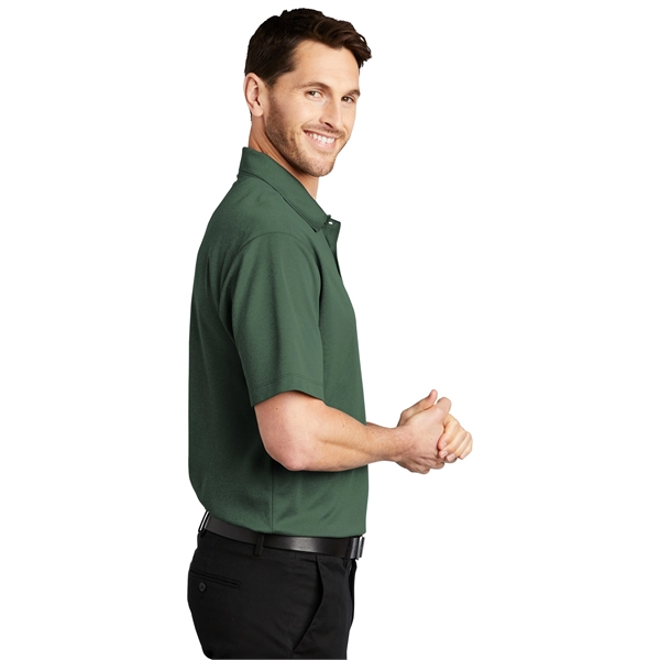 Port Authority Heathered Silk Touch Performance Polo. - Port Authority Heathered Silk Touch Performance Polo. - Image 8 of 35