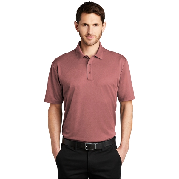 Port Authority Heathered Silk Touch Performance Polo. - Port Authority Heathered Silk Touch Performance Polo. - Image 11 of 35