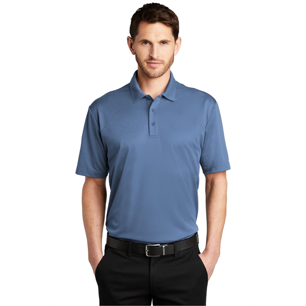 Port Authority Heathered Silk Touch Performance Polo. - Port Authority Heathered Silk Touch Performance Polo. - Image 16 of 35