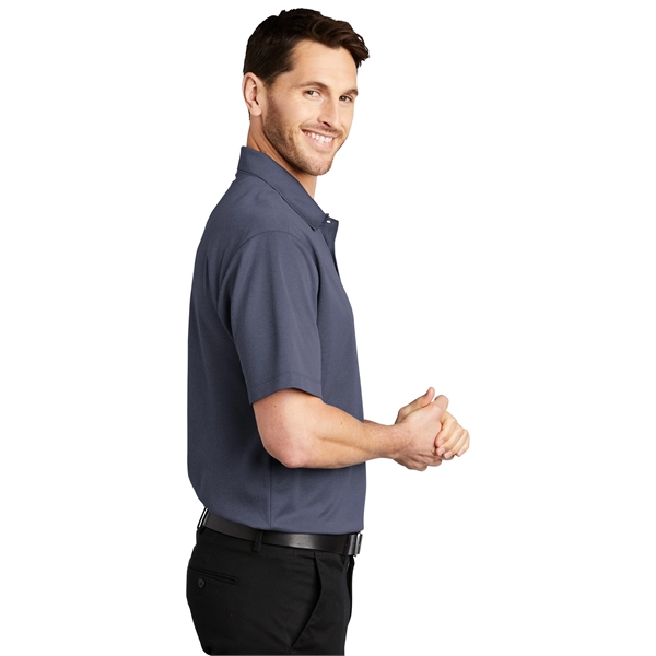 Port Authority Heathered Silk Touch Performance Polo. - Port Authority Heathered Silk Touch Performance Polo. - Image 23 of 35