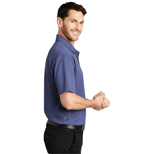 Port Authority Heathered Silk Touch Performance Polo. - Port Authority Heathered Silk Touch Performance Polo. - Image 28 of 35