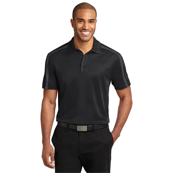 Port Authority Silk Touch Performance Colorblock Stripe P... - Port Authority Silk Touch Performance Colorblock Stripe P... - Image 0 of 30