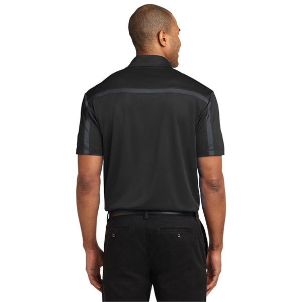 Port Authority Silk Touch Performance Colorblock Stripe P... - Port Authority Silk Touch Performance Colorblock Stripe P... - Image 1 of 30
