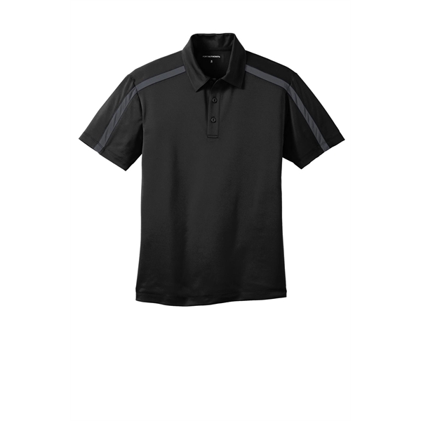 Port Authority Silk Touch Performance Colorblock Stripe P... - Port Authority Silk Touch Performance Colorblock Stripe P... - Image 3 of 30