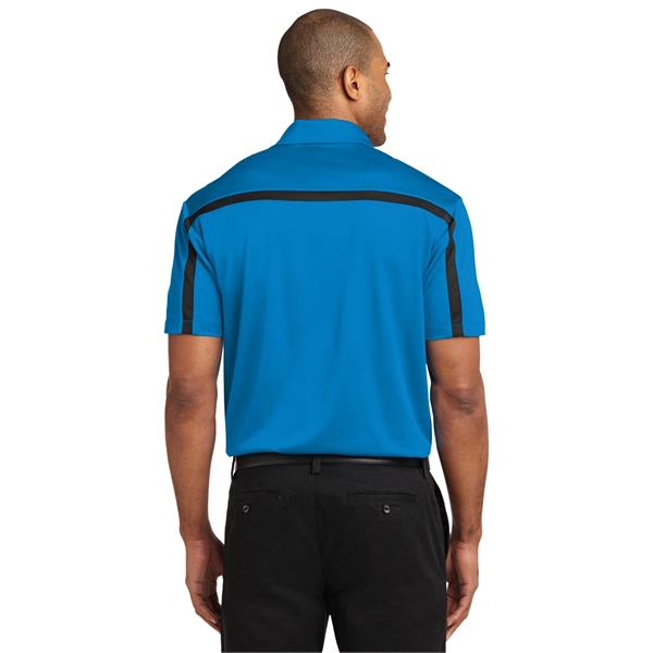 Port Authority Silk Touch Performance Colorblock Stripe P... - Port Authority Silk Touch Performance Colorblock Stripe P... - Image 6 of 30