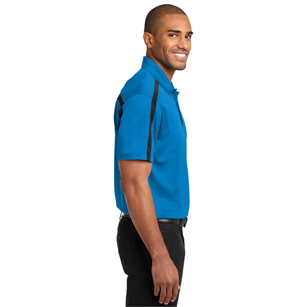 Port Authority Silk Touch Performance Colorblock Stripe P... - Port Authority Silk Touch Performance Colorblock Stripe P... - Image 7 of 30