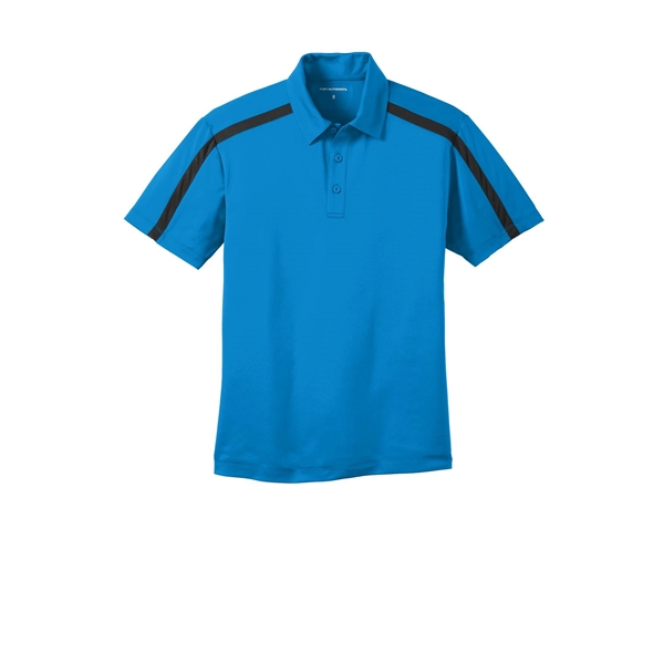 Port Authority Silk Touch Performance Colorblock Stripe P... - Port Authority Silk Touch Performance Colorblock Stripe P... - Image 8 of 30