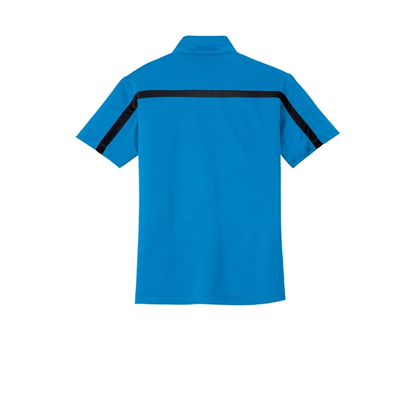 Port Authority Silk Touch Performance Colorblock Stripe P... - Port Authority Silk Touch Performance Colorblock Stripe P... - Image 9 of 30