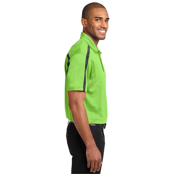 Port Authority Silk Touch Performance Colorblock Stripe P... - Port Authority Silk Touch Performance Colorblock Stripe P... - Image 12 of 30