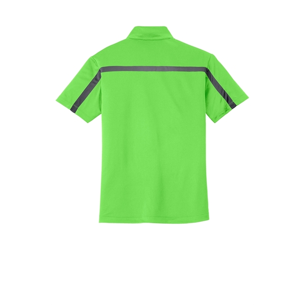 Port Authority Silk Touch Performance Colorblock Stripe P... - Port Authority Silk Touch Performance Colorblock Stripe P... - Image 14 of 30
