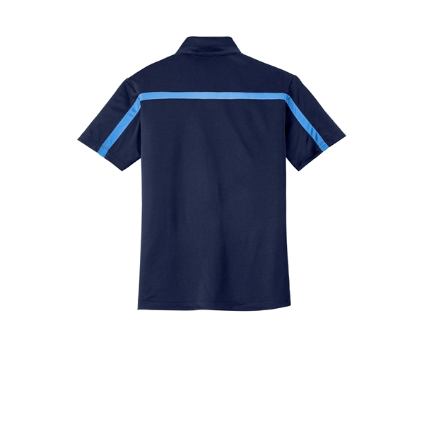 Port Authority Silk Touch Performance Colorblock Stripe P... - Port Authority Silk Touch Performance Colorblock Stripe P... - Image 19 of 30