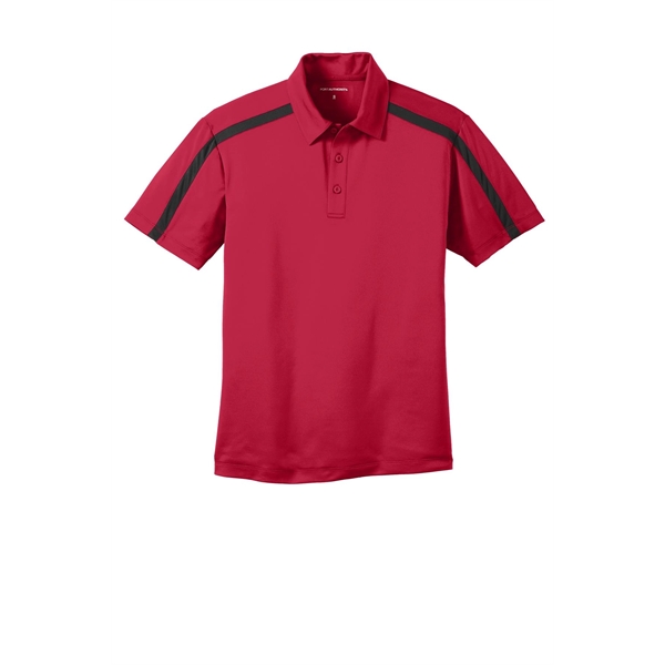 Port Authority Silk Touch Performance Colorblock Stripe P... - Port Authority Silk Touch Performance Colorblock Stripe P... - Image 23 of 30