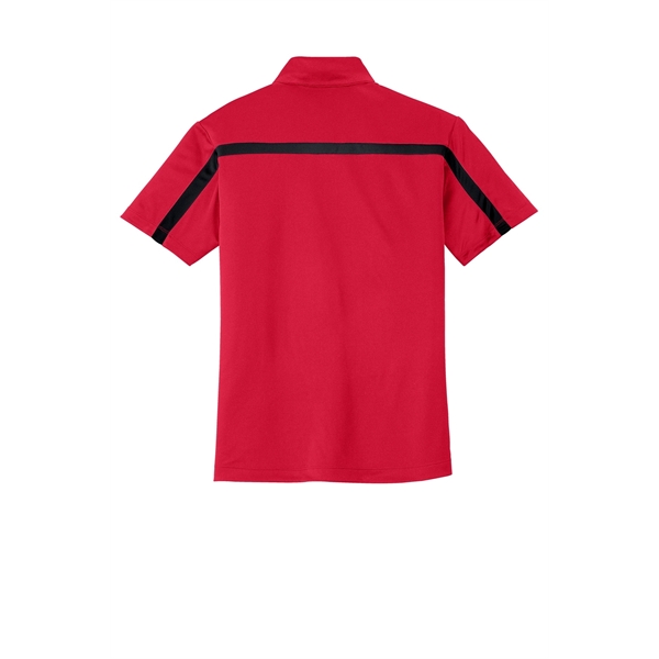 Port Authority Silk Touch Performance Colorblock Stripe P... - Port Authority Silk Touch Performance Colorblock Stripe P... - Image 24 of 30