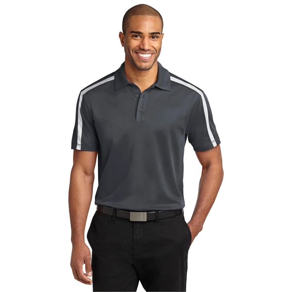 Port Authority Silk Touch Performance Colorblock Stripe P... - Port Authority Silk Touch Performance Colorblock Stripe P... - Image 25 of 30