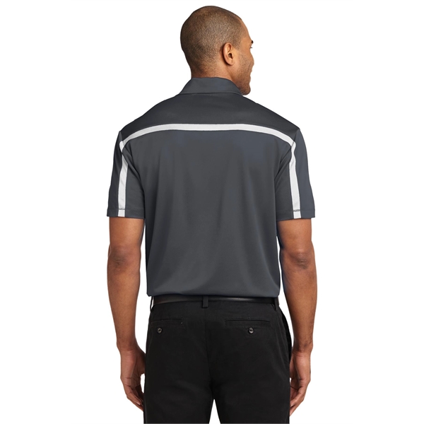 Port Authority Silk Touch Performance Colorblock Stripe P... - Port Authority Silk Touch Performance Colorblock Stripe P... - Image 26 of 30