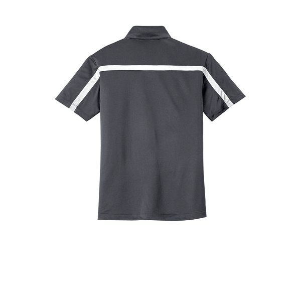 Port Authority Silk Touch Performance Colorblock Stripe P... - Port Authority Silk Touch Performance Colorblock Stripe P... - Image 29 of 30