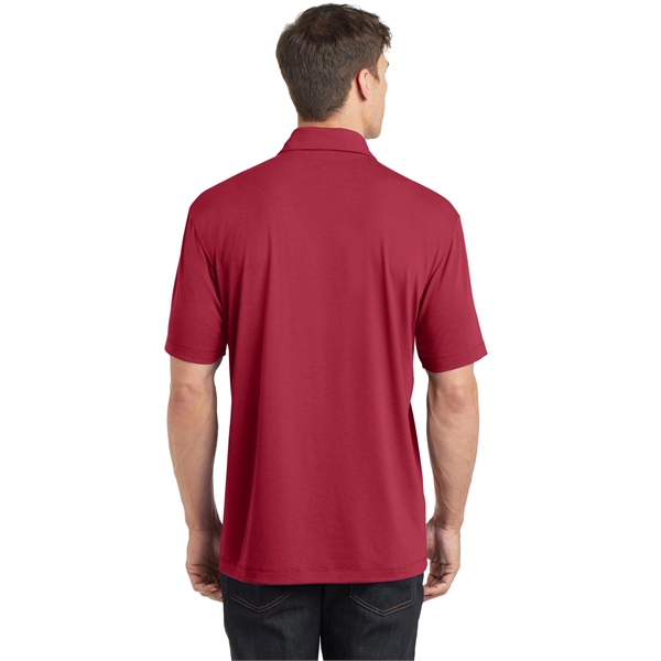 Port Authority Cotton Touch Performance Polo. - Port Authority Cotton Touch Performance Polo. - Image 10 of 30