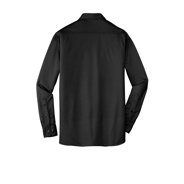 Port Authority Dimension Knit Dress Shirt. - Port Authority Dimension Knit Dress Shirt. - Image 9 of 25