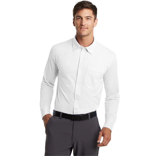 Port Authority Dimension Knit Dress Shirt. - Port Authority Dimension Knit Dress Shirt. - Image 25 of 25