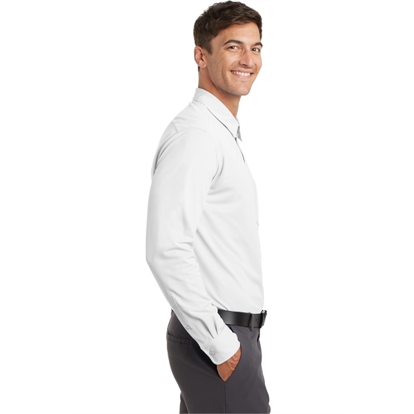 Port Authority Dimension Knit Dress Shirt. - Port Authority Dimension Knit Dress Shirt. - Image 19 of 25