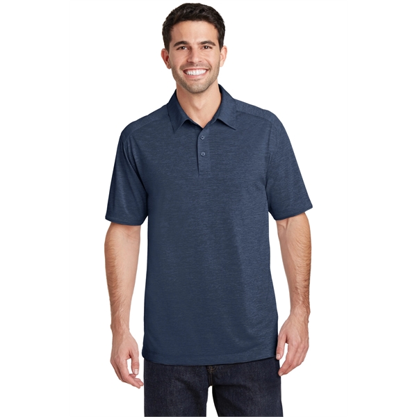 Port Authority Digi Heather Performance Polo. - Port Authority Digi Heather Performance Polo. - Image 6 of 20