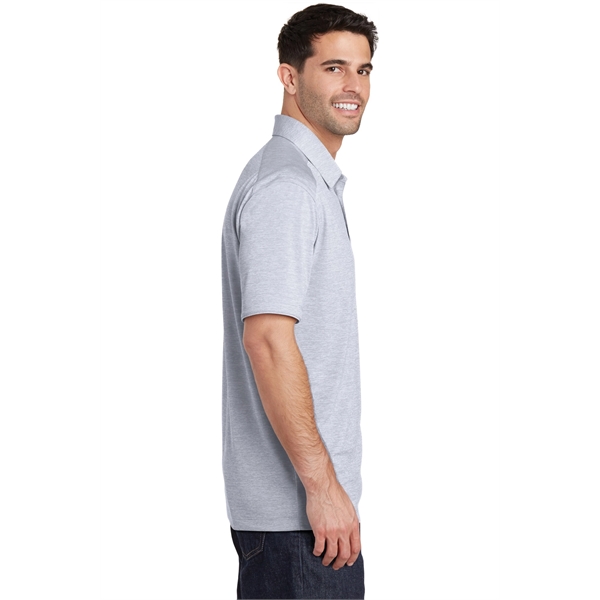 Port Authority Digi Heather Performance Polo. - Port Authority Digi Heather Performance Polo. - Image 13 of 20