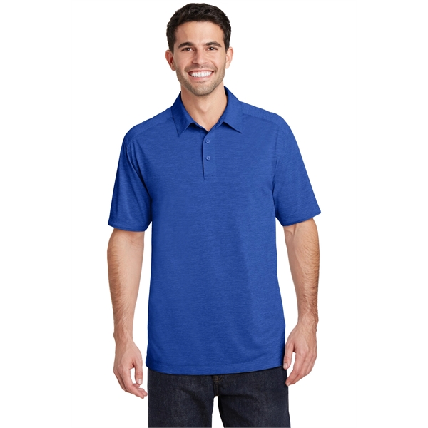 Port Authority Digi Heather Performance Polo. - Port Authority Digi Heather Performance Polo. - Image 16 of 20