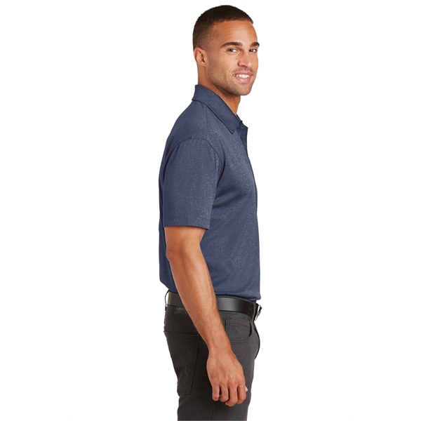 Port Authority Trace Heather Polo. - Port Authority Trace Heather Polo. - Image 8 of 15