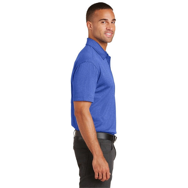 Port Authority Trace Heather Polo. - Port Authority Trace Heather Polo. - Image 13 of 15
