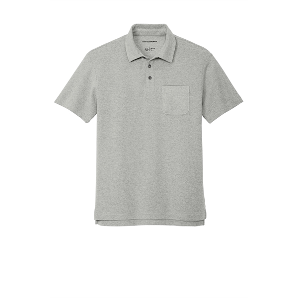 Port Authority C-FREE Cotton Blend Pique Pocket Polo - Port Authority C-FREE Cotton Blend Pique Pocket Polo - Image 3 of 34