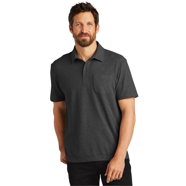 Port Authority C-FREE Cotton Blend Pique Pocket Polo - Port Authority C-FREE Cotton Blend Pique Pocket Polo - Image 9 of 34