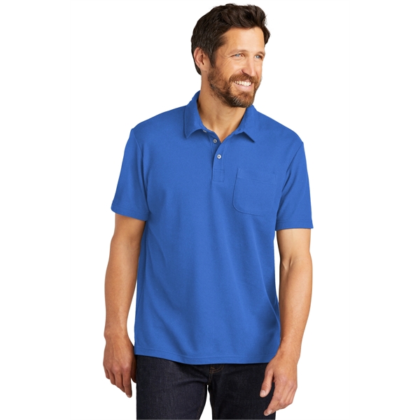 Port Authority C-FREE Cotton Blend Pique Pocket Polo - Port Authority C-FREE Cotton Blend Pique Pocket Polo - Image 30 of 34