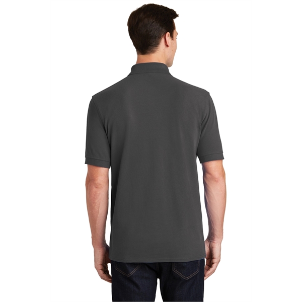 Port & Co Combed Ring Spun Pique Polo. - Port & Co Combed Ring Spun Pique Polo. - Image 1 of 30
