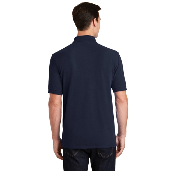 Port & Co Combed Ring Spun Pique Polo. - Port & Co Combed Ring Spun Pique Polo. - Image 7 of 30