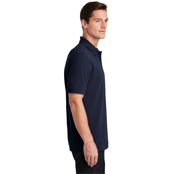 Port & Co Combed Ring Spun Pique Polo. - Port & Co Combed Ring Spun Pique Polo. - Image 8 of 30