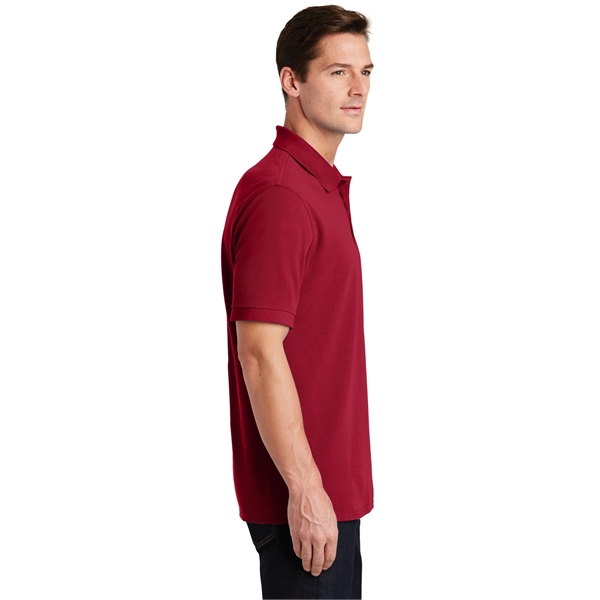 Port & Co Combed Ring Spun Pique Polo. - Port & Co Combed Ring Spun Pique Polo. - Image 18 of 30