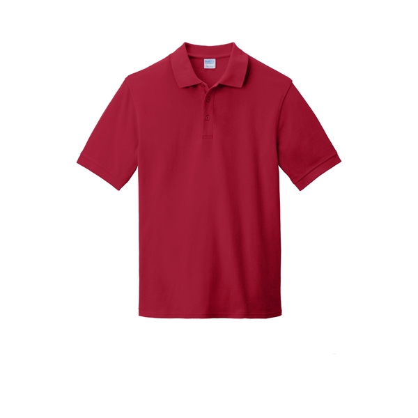 Port & Co Combed Ring Spun Pique Polo. - Port & Co Combed Ring Spun Pique Polo. - Image 19 of 30
